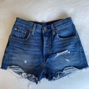 Levi 501 High Rise Shorts